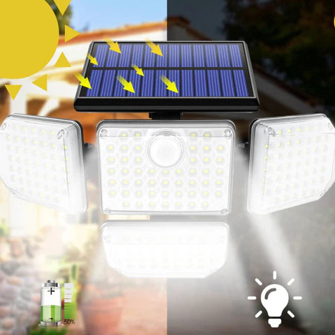 Refletor Led Solar Security Home